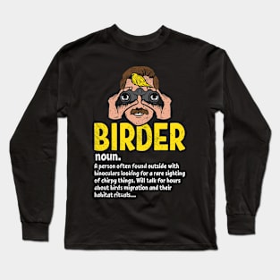 Birder Definition Long Sleeve T-Shirt